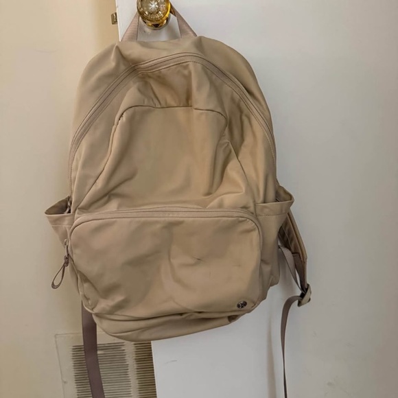Lululemon Tan Backpack - Picture 1 of 1